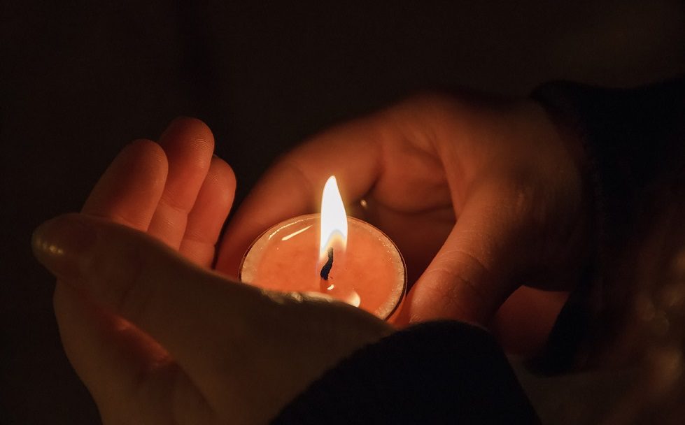 Фото свечи в память о погибших на войне